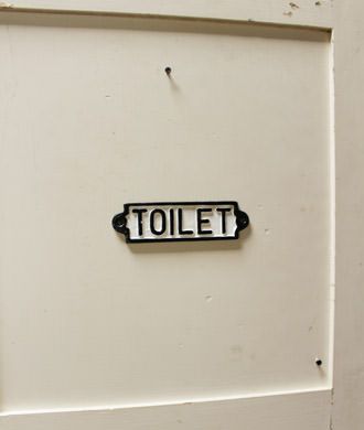 トイレドアプレート