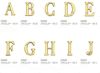 真鍮の英字プレート