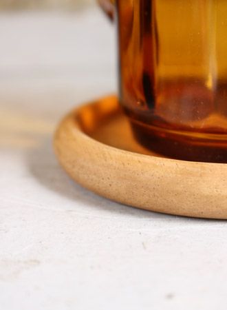 アカシアの木のコースター