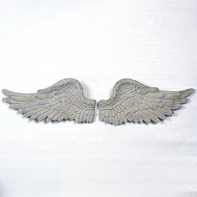 天使の羽のオブジェ