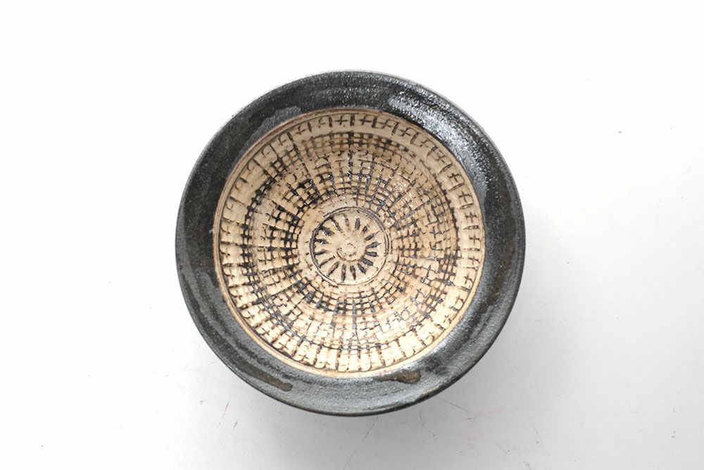 岡泰造 三島手五寸浅鉢 作家の器 瀬戸焼 和食器 手仕事 の通販