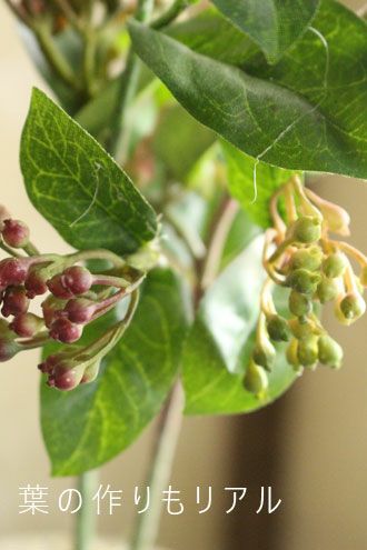 ビバーナムティナスの造花の実