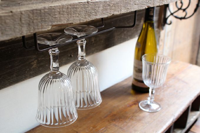 アイアン・ワイングラスホルダー