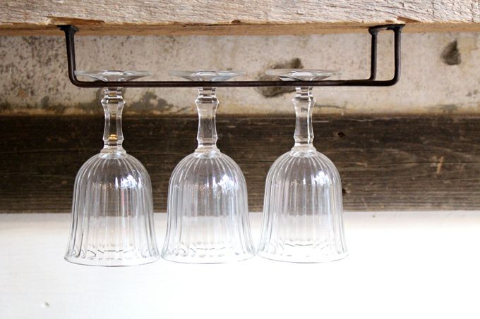 ワイングラスホルダー アイアン