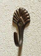 真鍮の小さなシェルフック