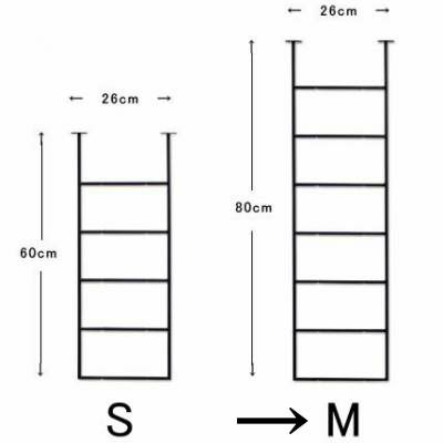 かっこいい鉄製ブラケット複数棚板