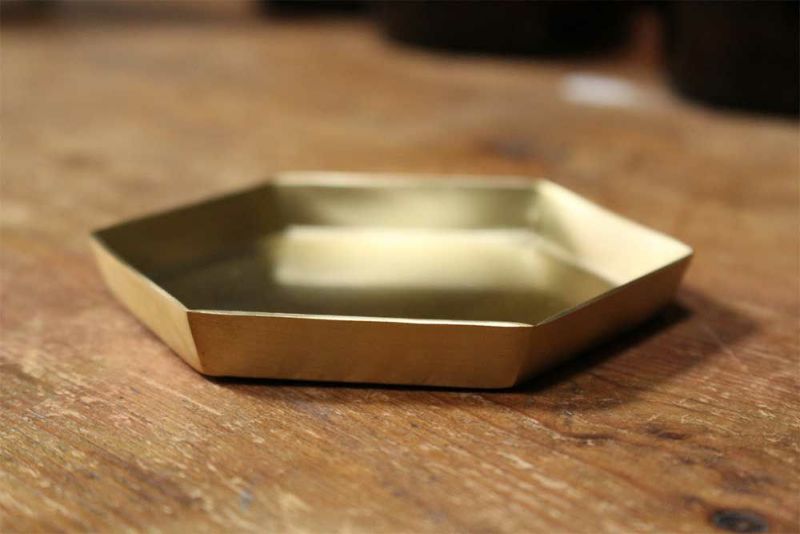 【Cartier カルティエ】六角形 インテリアトレイ Cartier カルティエ】六角形 インテリアトレイ 食器