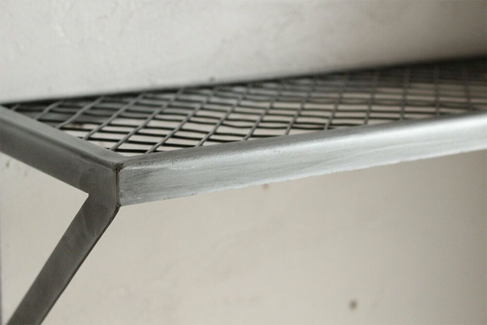 オリバー・ウォールシェルフL/幅47cm 小物の収納におすすめの壁面棚 インダストリアル DIY07