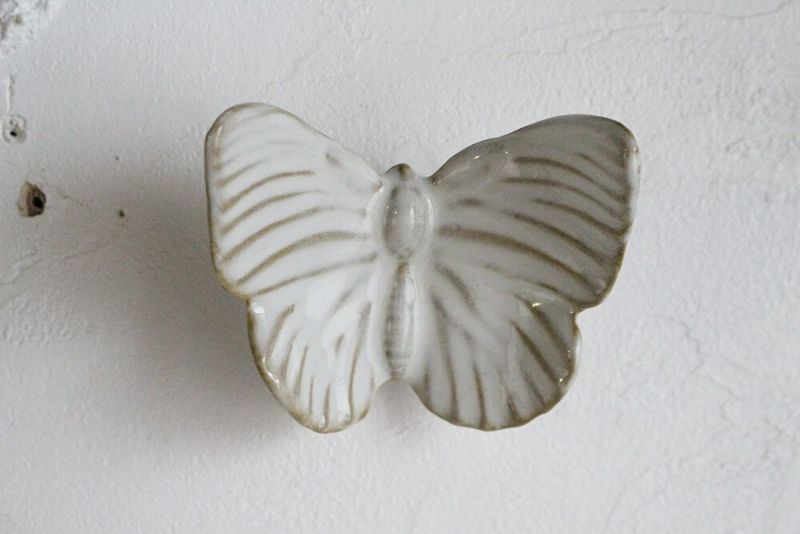 45円 【代引可】 色鮮やかな蝶のマグネット バタフライマグネット インテリア小物