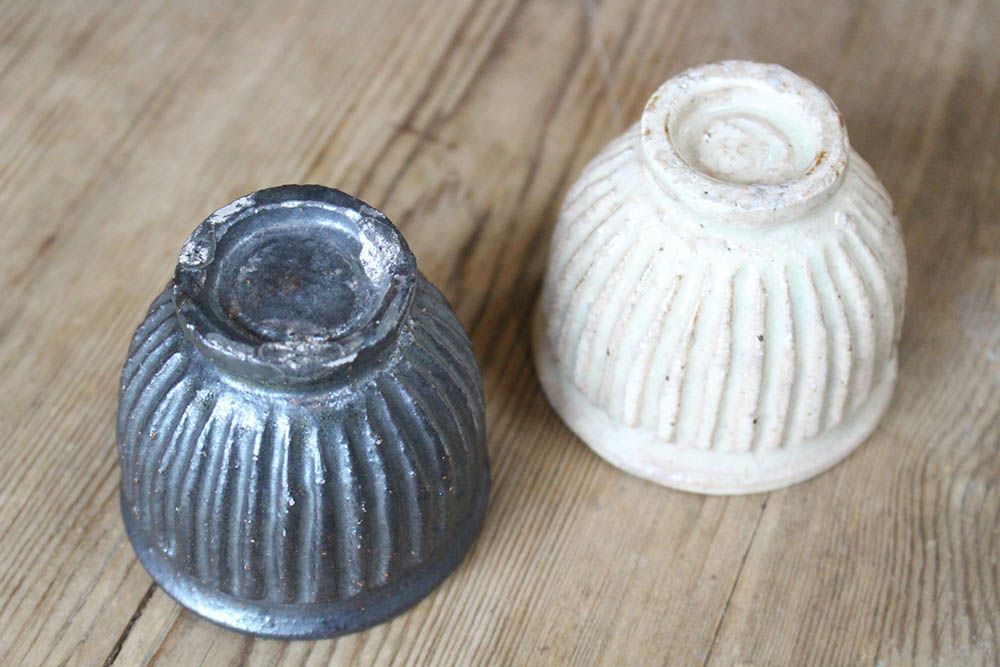 笠間焼【益子淳一】・しのぎぐい呑み/作家のうつわ お猪口 和食器 の