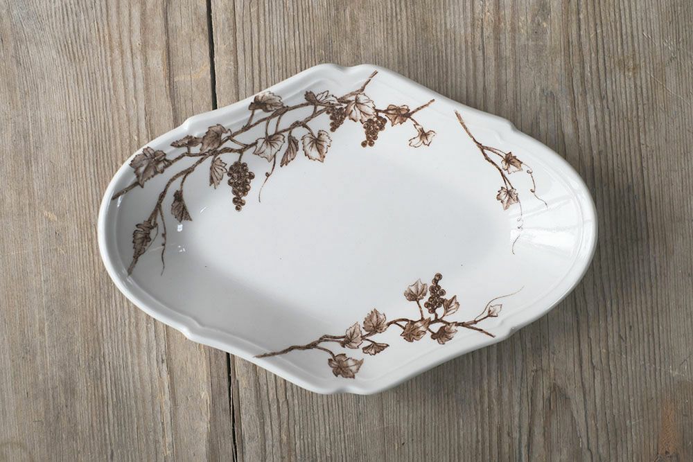 STUDIO M'(スタジオエム)/ヴィーニュプレートS 洋皿 ラヴィエ 磁器