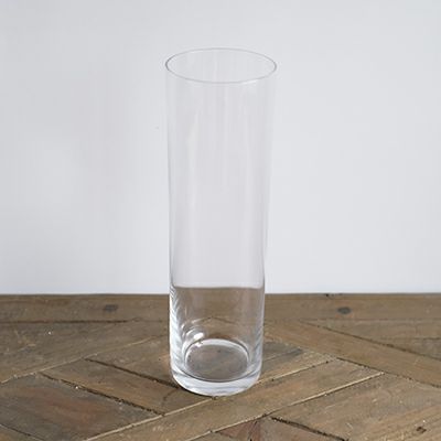 細身の長いガラス花瓶