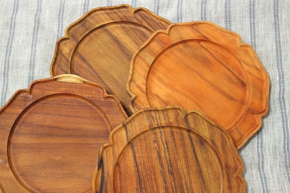 木製のお皿