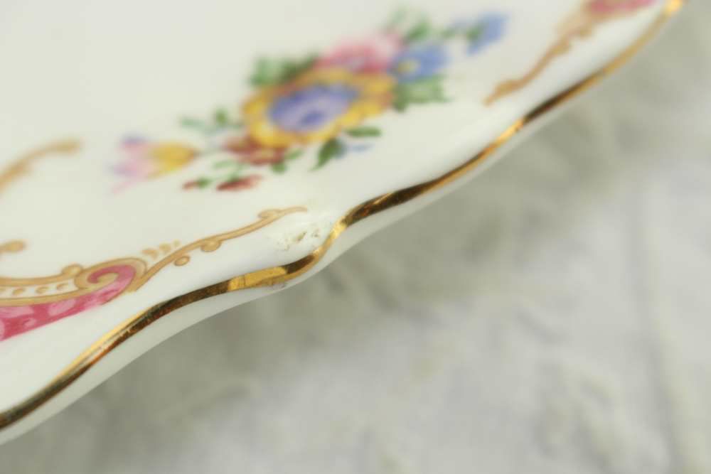 ヴィンテージ Royal Albert B&BプレートLady Carlyle