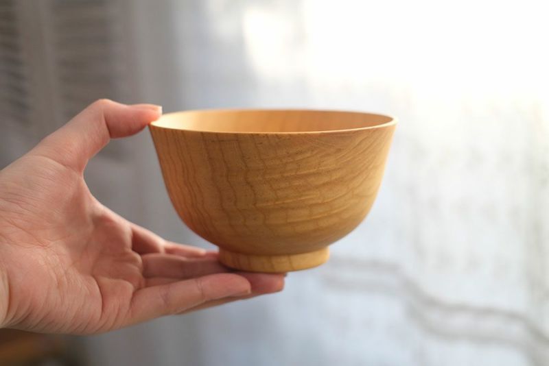 木製のお茶碗