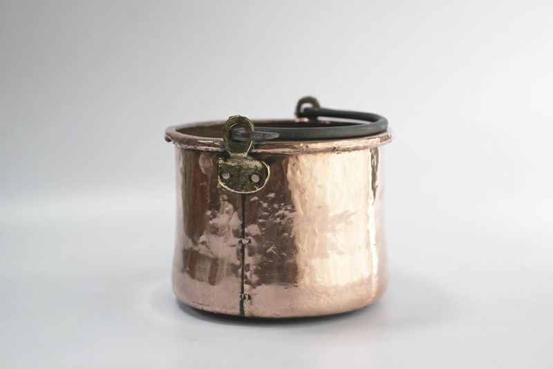 アンティーク銅製ジャム鍋１