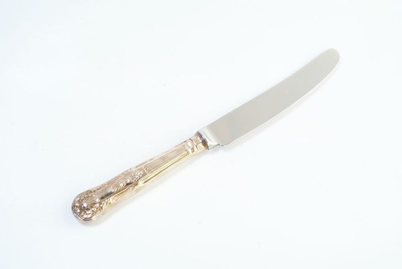 ビンテージシルバープレートディナーナイフ1
