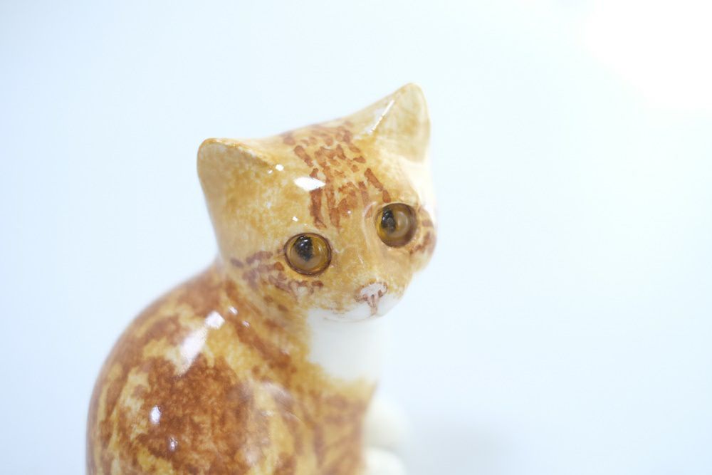 ヴィンテージ・WINSTANLEY CAT/ケンジントンキャット・茶トラ子猫