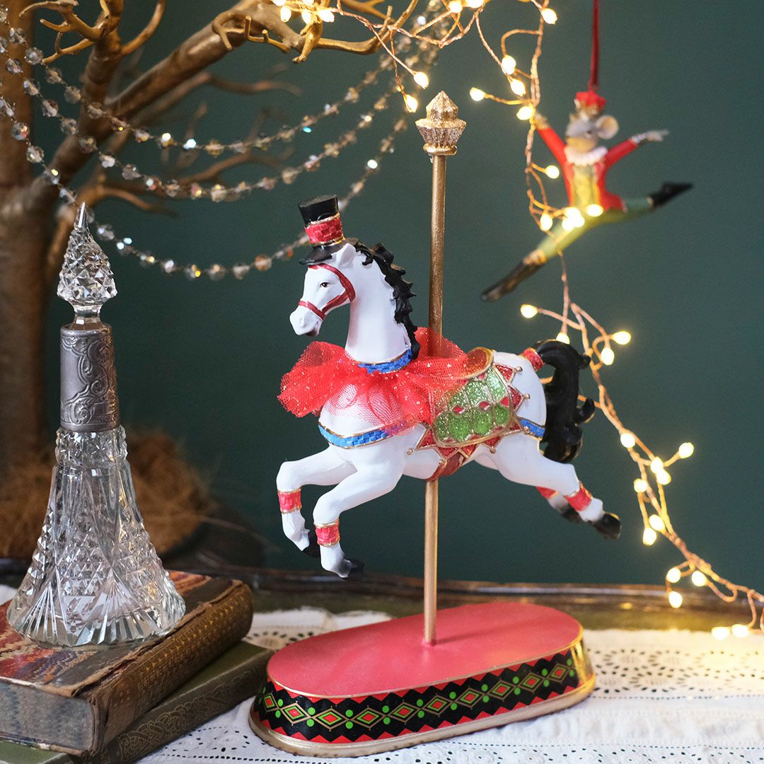 パレードサーカス・ホースオブジェの飾り・置き物の通販インテリアショップMALTO