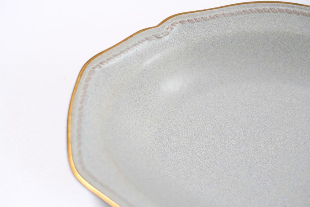 美濃焼 ステッチカレー皿 シックで上品なヨーロッパデザインのうつわ パスタ皿 食器08