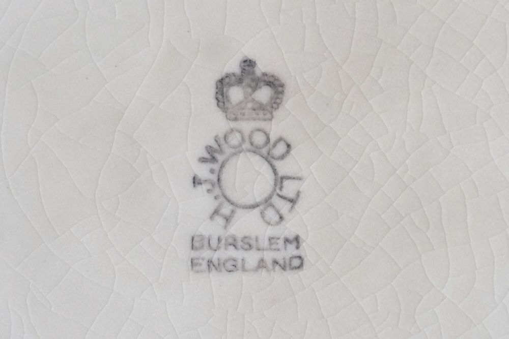 アンティークプレート H.J. Wood Ltd Burslem England