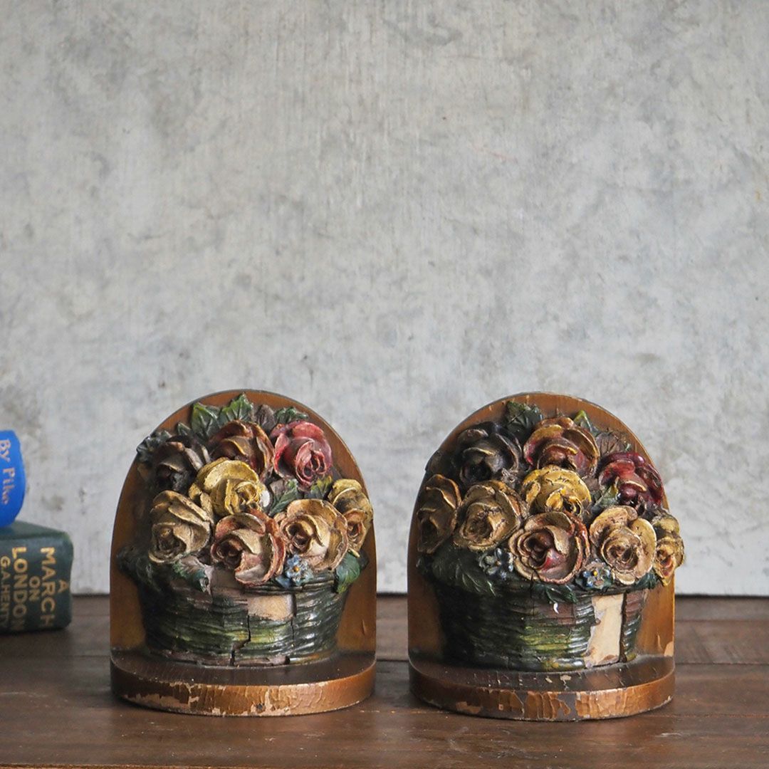 アンティークブックエンド