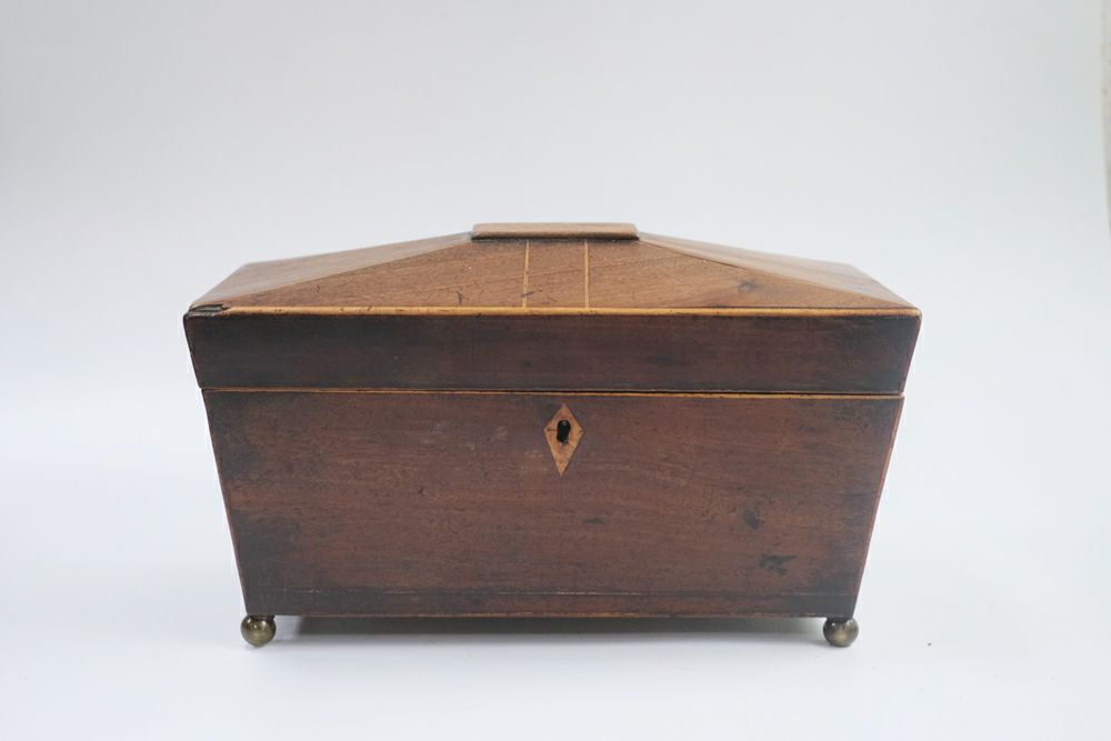 木製のアンティーク ジュ―エリーボックス