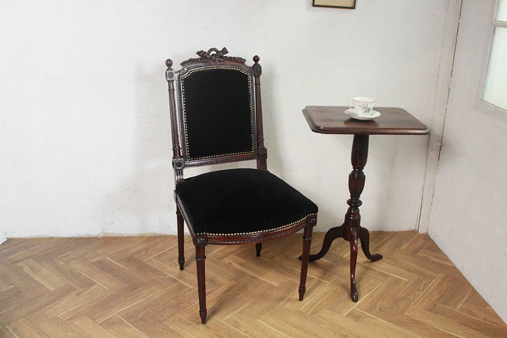 アンティーク ルイ16世様式 フレンチチェア フランス輸入家具-
