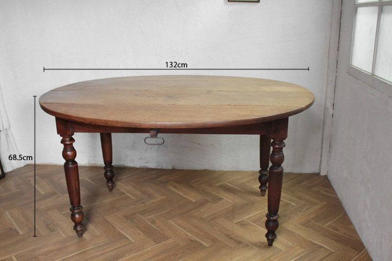 ヴィクトリアン時代マホガニー材英国アンティーク木製ドロップリーフテーブル/バタフライ/ダイニング机79-431