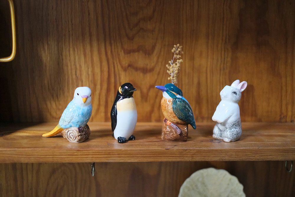 陶器の動物雑貨