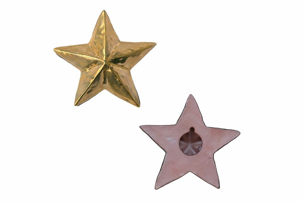 AS POTTERY / GOLD STAR