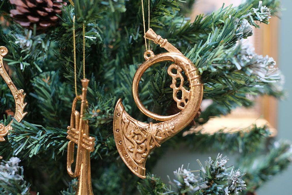 ゴシック調クリスマスディスプレイ