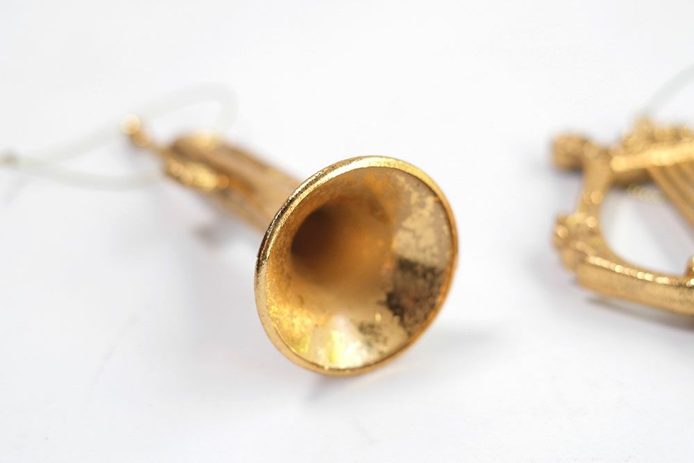 トランペットのオーナメント