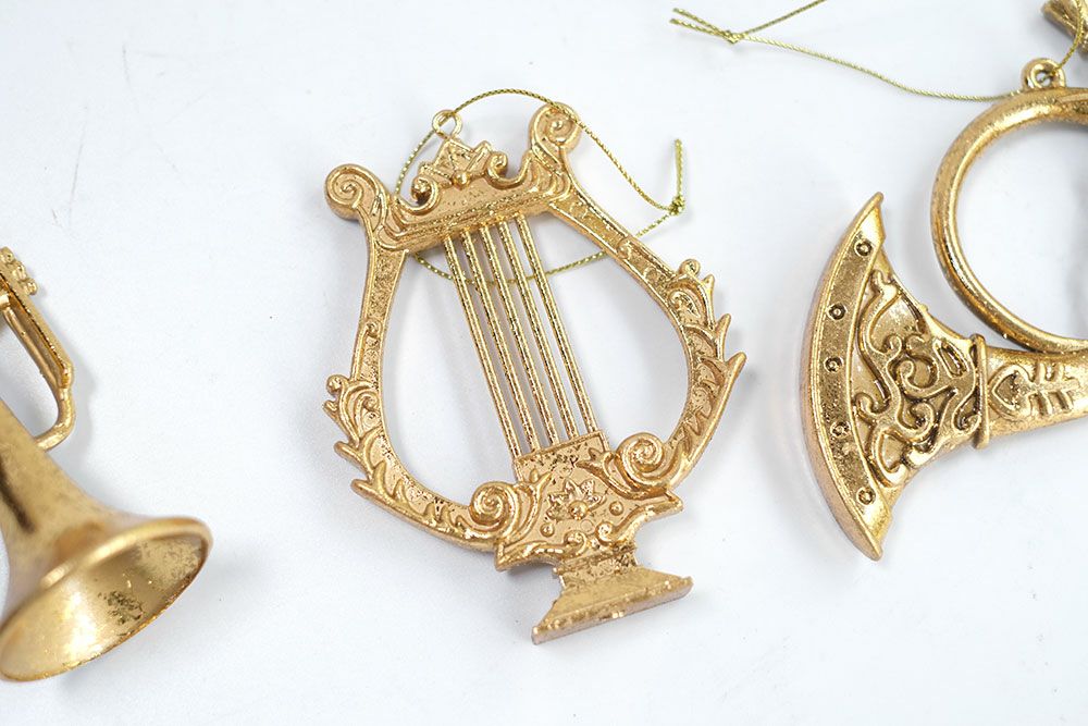 ハープのオーナメント