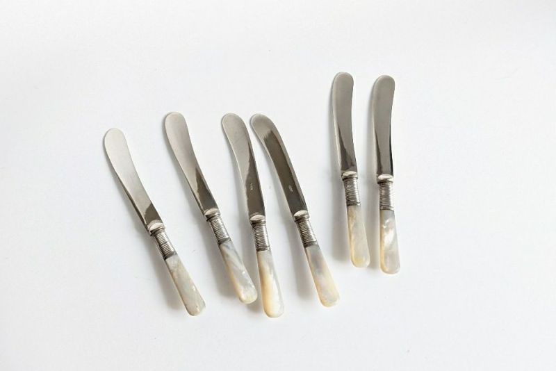 カトラリー/箸【英国アンティーク】1861年製のバターナイフ