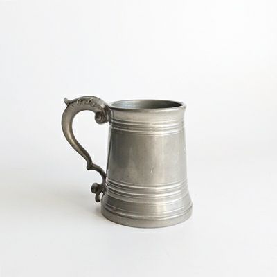 イギリス製アンティーク ピューターマグカップ
