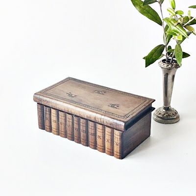 イギリス製アンティーク 寄木細工 小箱