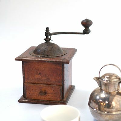 アンティーク コーヒーグラインダー コーヒーミル 豆挽の通販