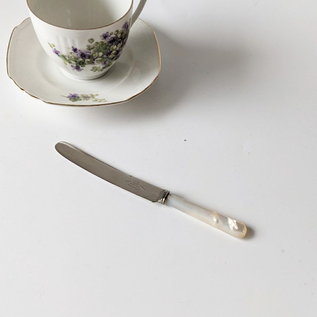 カトラリー/箸【英国アンティーク】1861年製のバターナイフ