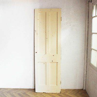アンティークドア ベージュ/ホワイト 室内扉 建具 ペイントの通販