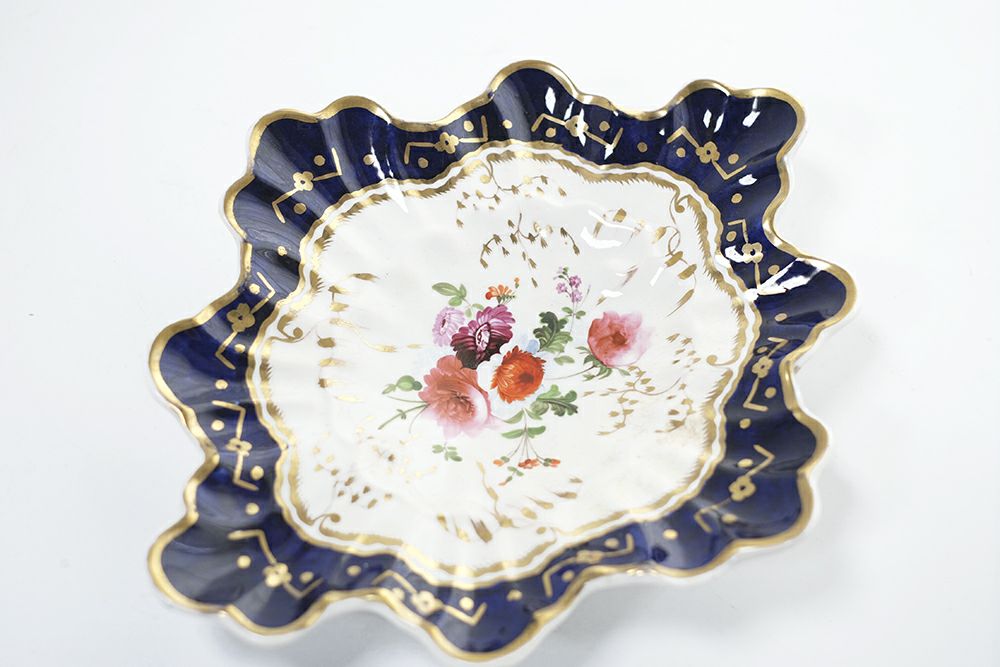 アンティーク COALPORT プレート1820' コールポート 手彩のうつわの