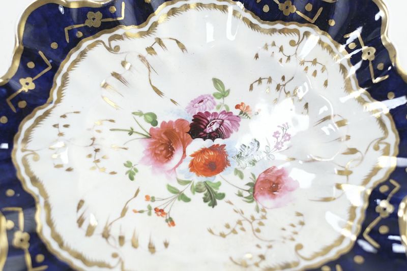 アンティーク COALPORT プレート1820' コールポート 手彩のうつわの