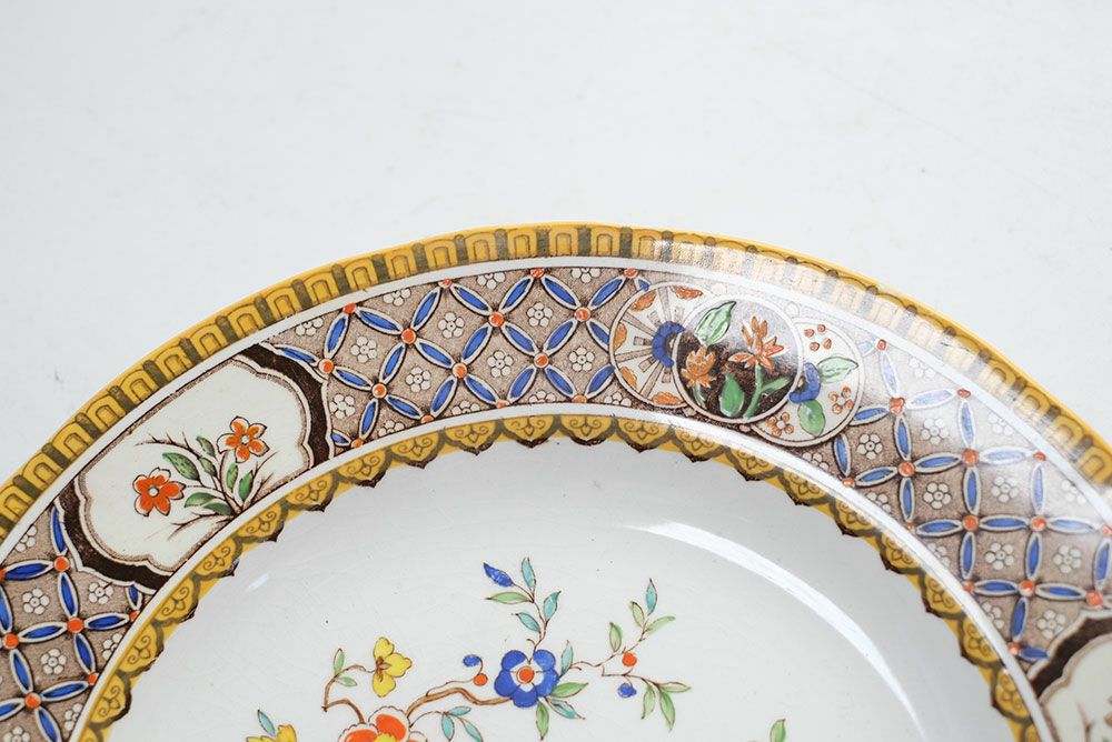 アンティーク 飾皿 フェザント Lawleys 英国ロウレイズ製 オリエンタル 