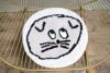 猫のイラスト　チェアマット
