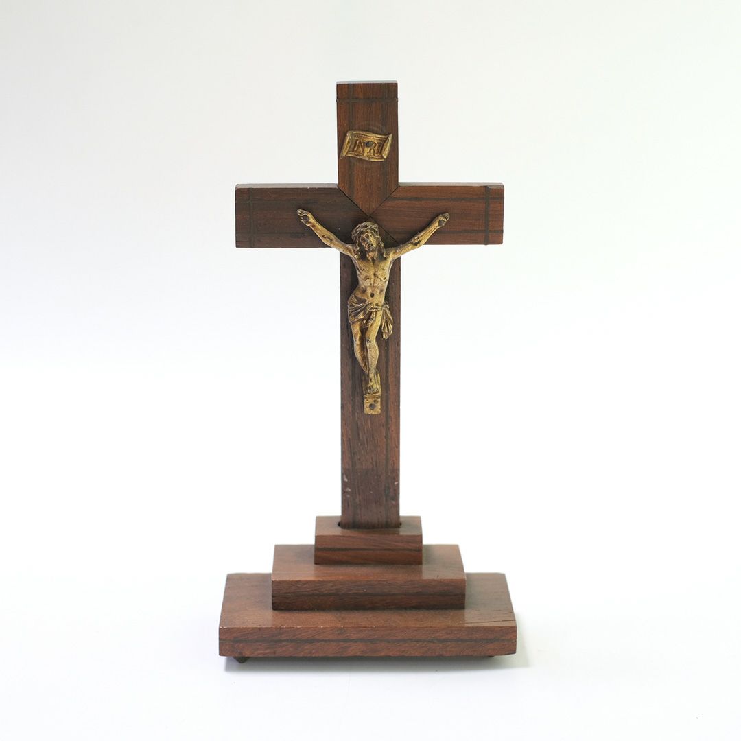 フランスのアンティーク十字架