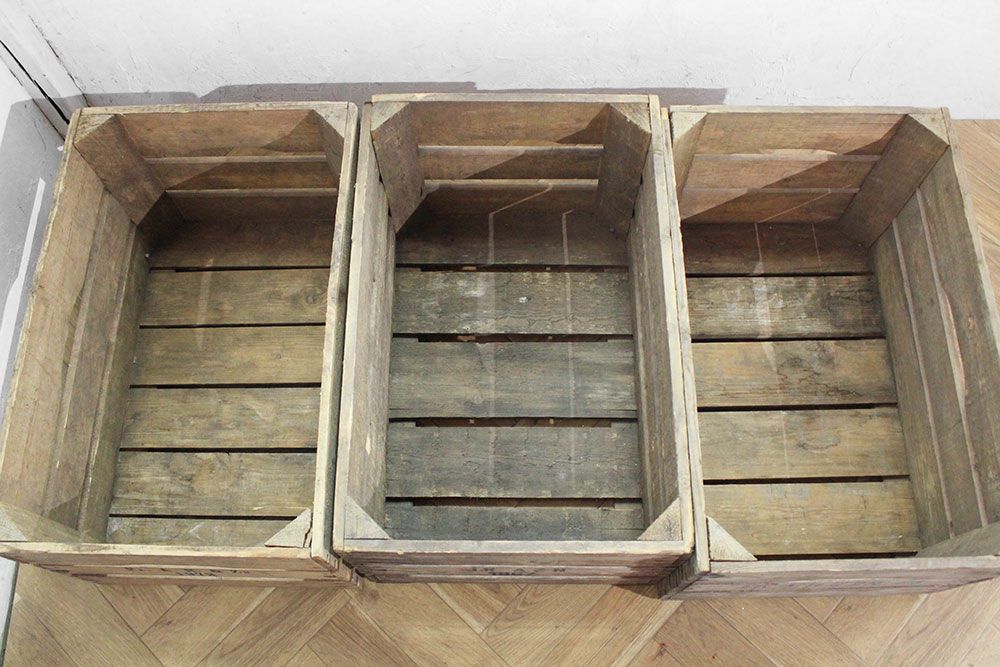 アンティーク木箱 ポテト / 1950～70年代頃オランダの農場で使われてい 
