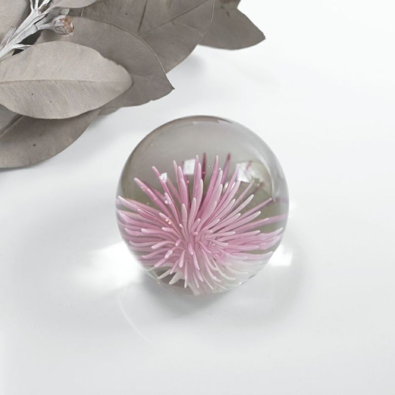 ヴィンテージガラスペーパーウェイト 美しいガラス細工の花の通販 アンティークショップMALTOオンライン