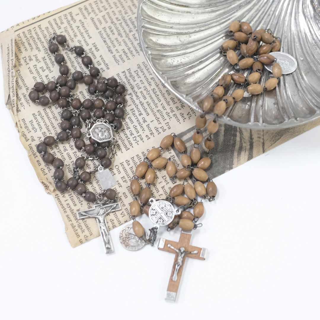 フランスのアンティークロザリオ