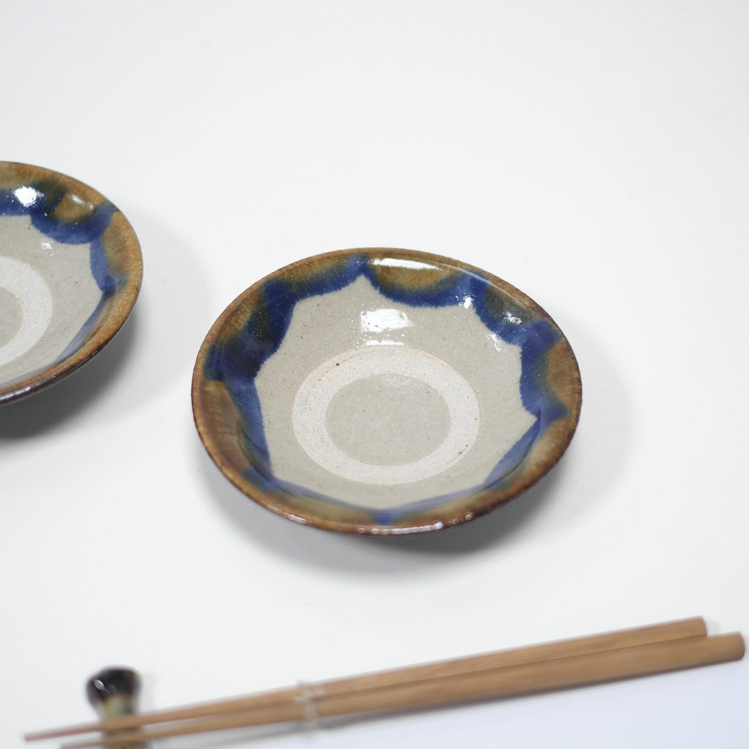 やちむん　北窯　沖縄　もやい　ビームス　松田共司　宮城　登り窯　陶器皿 4枚 やちむん 北窯 沖縄 湯呑み ビームス 松田共司 宮城 登り窯 陶器