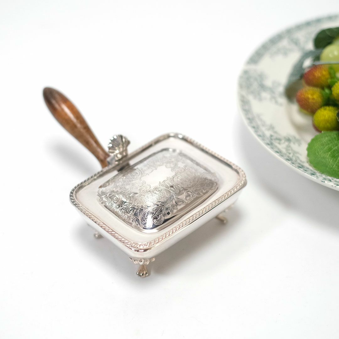 ヴィンテージ シルバーサイレントバトラーB イギリス (Silent Butler 